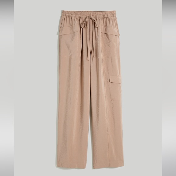 NWT Madewell Plus Straight Cargo Pants in Softdrape - 2X - Picture 3 of 8
